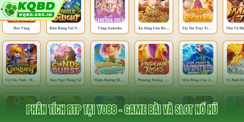 Chỉ số RTP game bài và slot nổ hũ tại Yo88 qua kiểm định độc lập