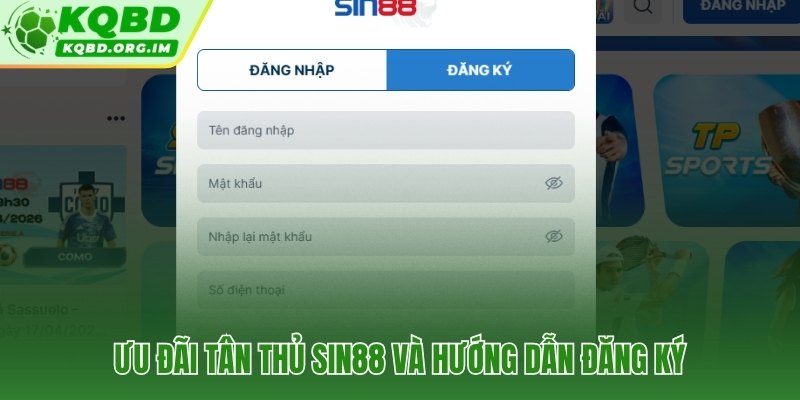 Gói thưởng tân thủ Sin88 với vòng cược thấp hơn mặt bằng chung